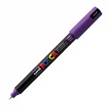 Uni-ball Pc-1m Posca Su Bazlı Marker Mor 0.7