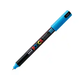 Uni-ball Pc-1mr Posca Su Bazlı Marker Buz Mavisi 0.7