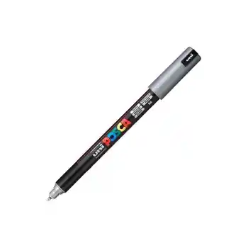 Uni-ball Pc-1mr Posca Su Bazlı Marker Gümüş 0.7