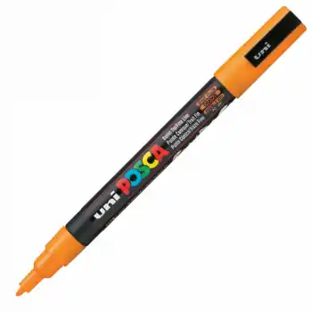 Uni-ball Pc-3m Posca Su Bazlı Marker P.turuncu 0.9