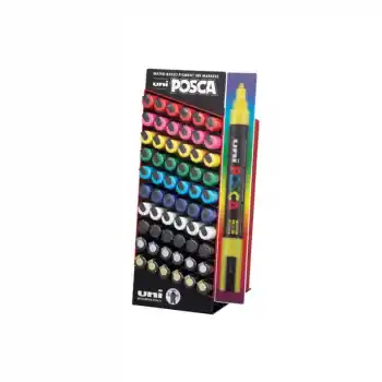 Uni-ball Pc-5m/5d Set Posca 1.8-2.5 Su Bazlı Marker 60 Lı Set