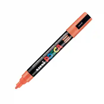Uni-ball Pc-5m-posca Su Bazlı Marker Turuncu 1.8