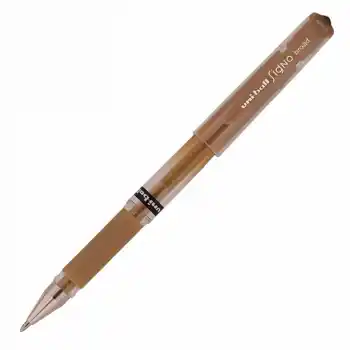 Uni-ball Um-153 Altın Broad Jel Kalem