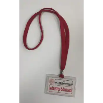 Yaman Askılı Nöbetçi Öğrenci Kartı