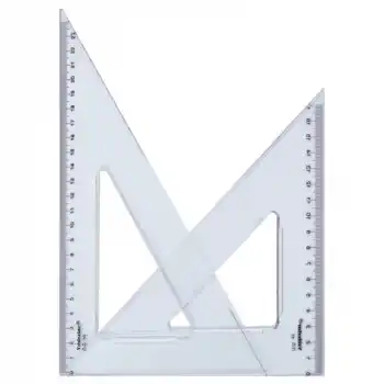 Yıldızlar 45-60 Ekonomik Gönye Seti 30 Cm. Kod.136