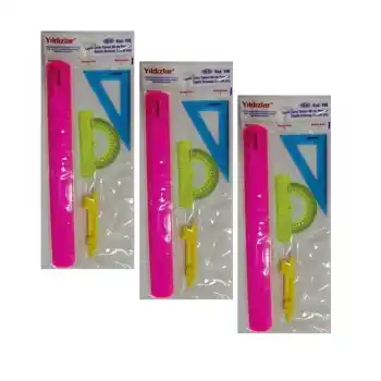 Yıldızlar Elastik Çizim Takımı 30 Cm Kod.166