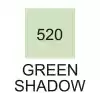 Zig 520 Gölge Yeşil Kurecolor Rütuş Kalemi (çift Uçlu) Kc-3000