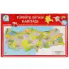 123 Parça Puzzle Türkiye Siyasi Haritası