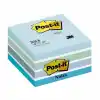 3M 2028-B MAVİ TONLARI  POST-IT 76X76MM 450YP.