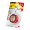 3m 4004 Montaj Bandı Çift Taraflı Şeffaf 19x1.5 Metre
