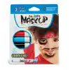 CARIOCA YÜZ BOYASI 3 RENK 6 GR KARNAVAL 43050