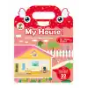 LINO TEKRAR KULLANILABİLİR İLK STİCKER KİTABIM MY HOUSE LS-503