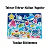 LINO LS-300 TEKRAR TEKRAR KULLANILABİLİR STICKER SEAWORLD