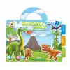 LINO LS-303 TEKRAR TEKRAR KULLANILABİLİR STICKER DINOSAUR WORLD