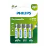 PHILIPS R6B4A210/10 AA ŞARJ EDİLEBİLİR KALEM PİL 2100 MAH 4 LÜ