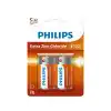 PHILIPS PH-R14L2B/10 ORTA BOY ÇİNKO PİL 2 Lİ
