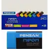 PENSAN PSS-24P NEON RENKLİ SİLGİ 24 LÜ 99978