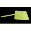 Açılı Saplamalı Plastik Pazarcı Etiketi Büyük Boy Fosforlu Sarı 10 Ad.