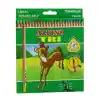 ALPINO TRI 24 RENK UZUN KURU BOYA KALEMİ AL-129