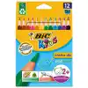 BİC EVOLUTION 12 RENK JUMBO ÜÇGEN KURU BOYA KALEMİ 82973511 (ÖZEL FİYAT)