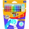 BİC KIDS 12 RENK SİLİNEBİLİR KEÇELİ KALEM 9202953