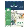 CANSON 1557 35X50 RESİM KAĞIDI 200 GR.125 Lİ PK.204121512