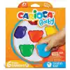 CARIOCA 6 RENK BABY ŞEKİLLİ MUM  BOYA 42956