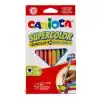 CARİOCA SUPERCOLOR MAXI ÜÇGEN KURU BOYA KALEMİ 12Lİ 43451
