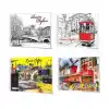ÇINAR 34X48 SPİRALLİ KARTON KAPAK RESİM DEFTERİ 30 YP 33010