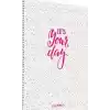 ÇINAR YOUR DAY A4 72 YP KARELİ SPİRALLİ PP KAPAK DEFTER 71523