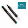 Del Rey Twın Marker B62 Marine Blue Çift Uçlu Grafik Kalemi Mn-dr062