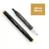 DEL REY TWIN MARKER BR100 WALNUT ÇİFT UÇLU GRAFİK KALEMİ MN-DR100