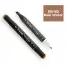 Del Rey Twın Marker Br102 Raw Umber Çift Uçlu Grafik Kalemi Mn-dr102