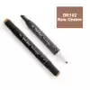 DEL REY TWIN MARKER BR102 RAW UMBER ÇİFT UÇLU GRAFİK KALEMİ MN-DR102