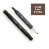 Del Rey Twın Marker Br95 Burnt Sienna Çift Uçlu Grafik Kalemi Mn-dr095