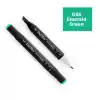 DEL REY TWIN MARKER G55 EMERALD GREEN ÇİFT UÇLU GRAFİK KALEMİ MN-DR055