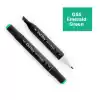 Del Rey Twın Marker G55 Emerald Green Çift Uçlu Grafik Kalemi Mn-dr055