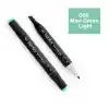 Del Rey Twın Marker G58 Mint Green Light Çift Uçlu Grafik Kalemi Mn-dr058