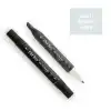 Del Rey Twın Marker Gg1 Green Grey Çift Uçlu Grafik Kalemi Mn-drgg1