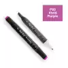 Del Rey Twın Marker P85 Vivid Purple Çift Uçlu Grafik Kalemi Mn-dr085