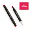 DEL REY TWIN MARKER R11 CARMİNE ÇİFT UÇLU GRAFİK KALEMİ MN-DR011