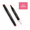 DEL REY TWIN MARKER R13 SCARLET ÇİFT UÇLU GRAFİK KALEMİ MN-DR013