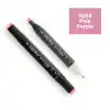 Del Rey Twın Marker Rp89 Pale Purple Çift Uçlu Grafik Kalemi Mn-dr089