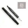 Del Rey Twın Marker Wg4 Warm Grey Çift Uçlu Grafik Kalemi Mn-drwg4