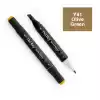 DEL REY TWIN MARKER Y41 OLİVE GREEN  ÇİFT UÇLU GRAFİK KALEMİ MN-DR041