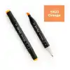 DEL REY TWIN MARKER YR23 ORANGE ÇİFT UÇLU GRAFİK KALEMİ MN-DR023