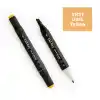 Del Rey Twın Marker Yr31 Dark Yellow Çift Uçlu Grafik Kalemi Mn-dr031