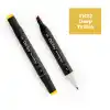 DEL REY TWIN MARKER YR32 DEEP YELLOW ÇİFT UÇLU GRAFİK KALEMİ MN-DR032