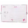 DOLPHIN B-804 BARBIE PULLU KİLİTLİ HATIRA DEFTERİ