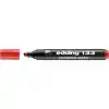 EDDİNG 133 KIRMIZI PERMANENT KALEM KESİK UÇ